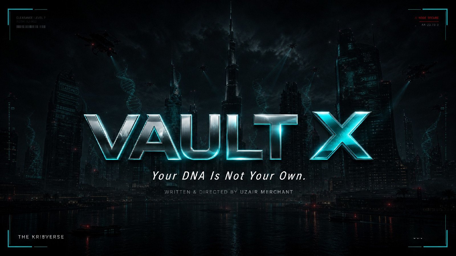 Vault X title banner